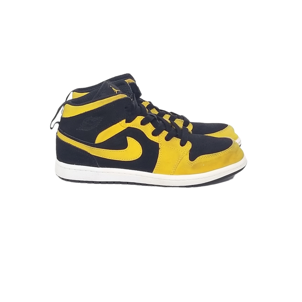 Nike Air Jordan Kids GS 1 Retro Mid 'Reverse New Love' 554725-071 Youth Size 3